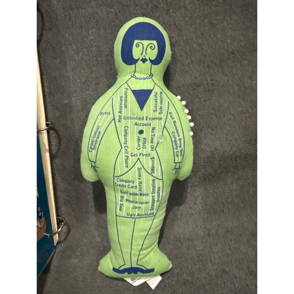 Voodoo Lous Office Voodoo Kit Corporate Stress Relief Doll Set - Picture 5 of 5